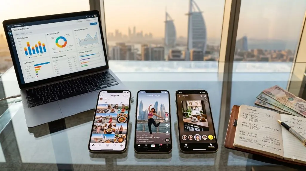 Instagram vs TikTok vs Snapchat: Where Should Your Dubai Ad Budget Go in 2026?