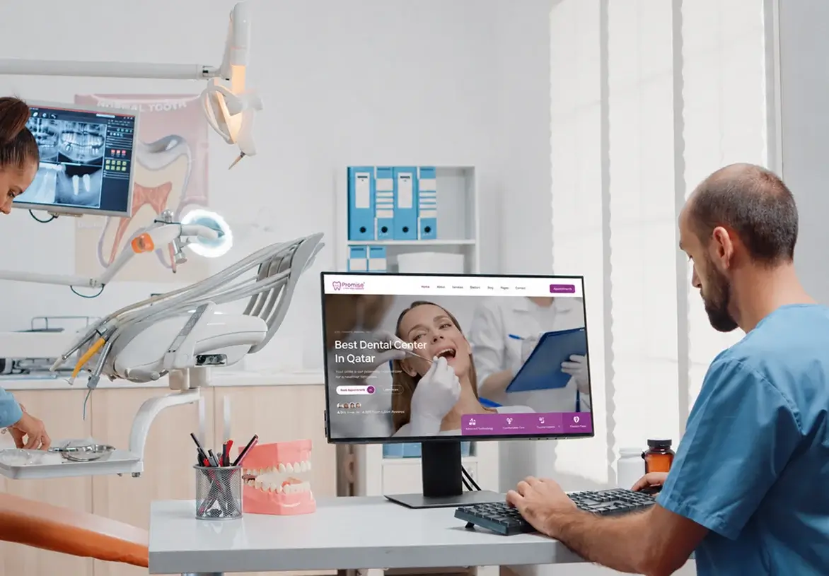 A modern digital platform for a multi-specialty dental care provider, connecting patients with advanced treatments, expert specialists, and personalized care.